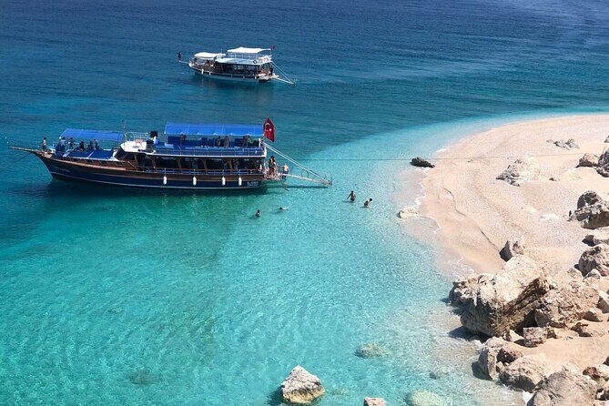 Adrasan & Suluada (Turkish Maldives) Island Boat Tour - American Bay and Kargıcak Bay: More Cool-Water Breaks Until 16:30