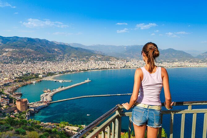 Alanya Cable Car, Boat Trip and Dimcay Tour - Alanya harbor boat trip: Red Tower, Seljuk ruins, and the named caves