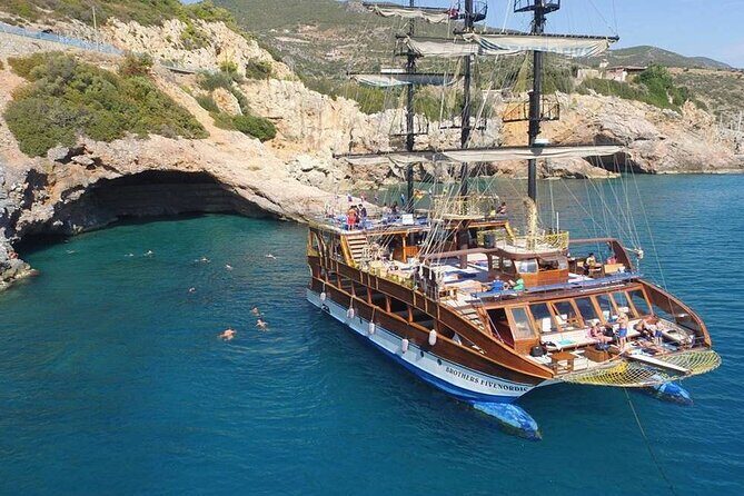 Alanya Catamaran Boat with Swimming and Snorkelling Activity - Key points before you go