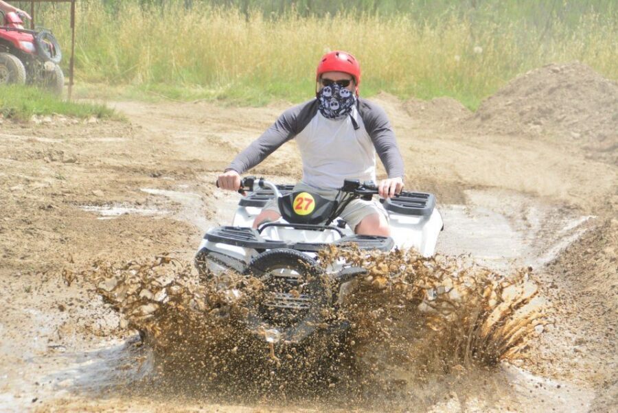 Alanya: Forest Quad-Bike Excursion with Hotel Pickup - Getting messy on purpose: muddy paths and stream crossings