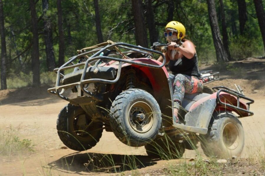 Alanya: Forest Quad-Bike Excursion with Hotel Pickup - Hotel pickup and the real timing of your afternoon