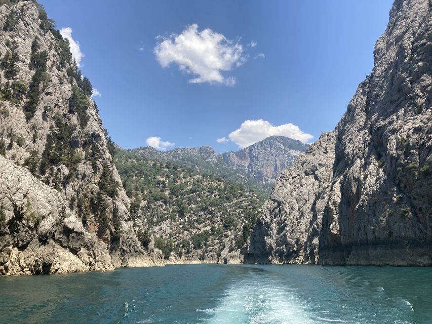 Alanya: Green Canyon Boat Trip With Lunch and Drinks - Lake time: swimming, cooling off, and fishing (yes, even if you’re new)
