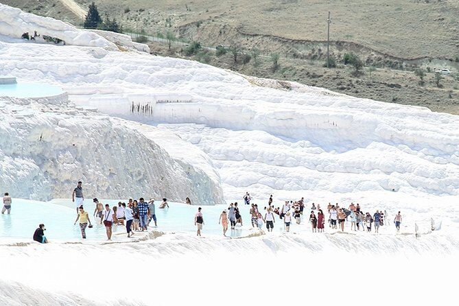 Alanya: Pamukkale and Salda Lake - Cleopatra’s Ancient Pool swim and the forest dinner on the way back
