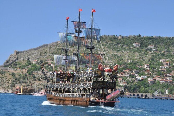 Alanya: Pirates Yacht Tour with Lunch and Soft Drinks - Key things worth knowing