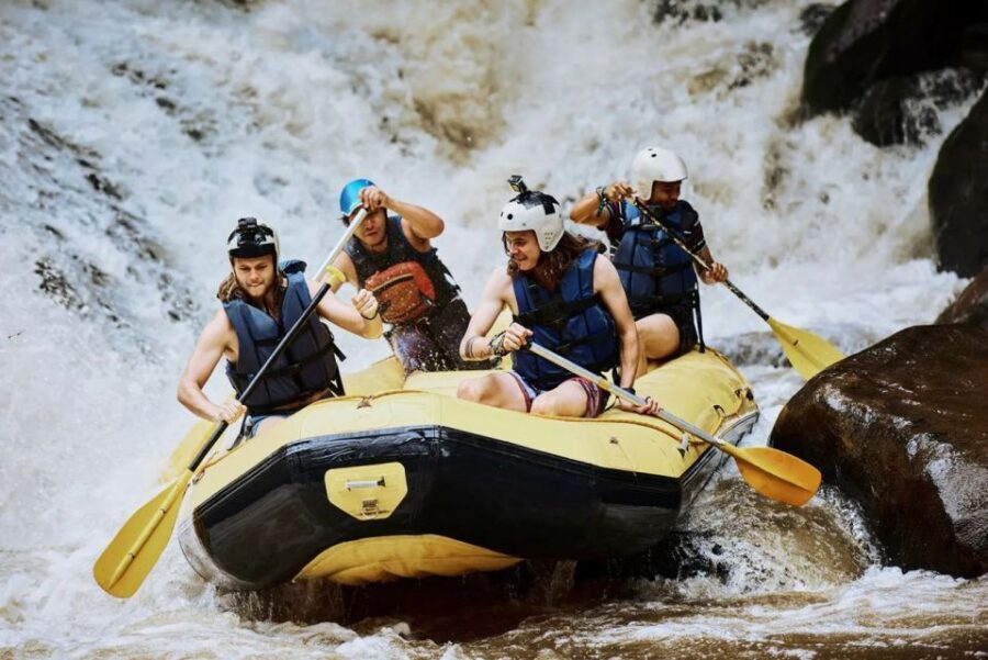 Alanya: Rafting Tour with Lunch and Hotel Transfers - Before the rapids: the bridge canyon moment