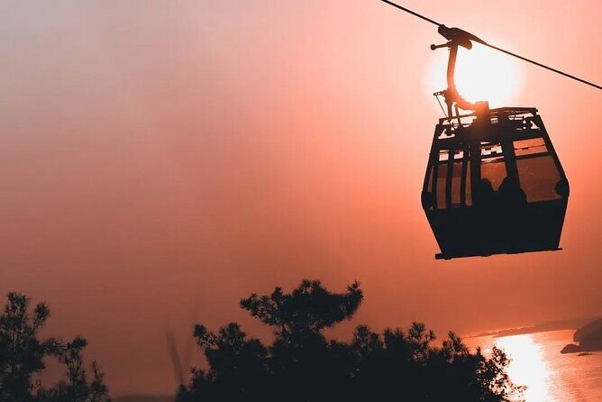 Alanya Sunset City Tour with Cable Car & Transfer by 4x4 Jeep - I Love Alanya Sign and Night Views: The Photo Stop That Works