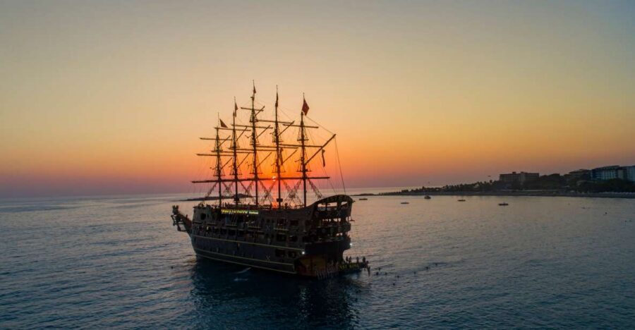 Alanya: Sunset Cruise and Party Boat - The Sea Route: Coastline Views, Alanya Castle, and the Red Tower