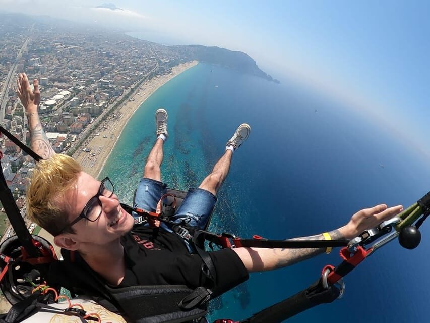 Alanya: Tandem Paragliding Flight to Cleopatra Beach - Getting to the base and meeting point in Alanya