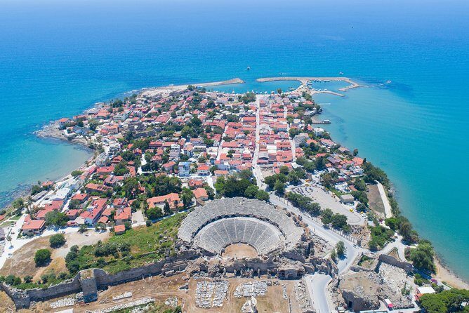 Alanya to Aspendos, Kursunlu Waterfalls and City of Side Tour - Temple of Apollo: when the guide brings the ruins to life