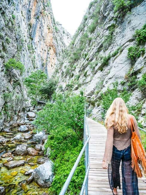 Alanya:Sapadere Canyon, Waterfalls and Cave Tour With Lunch - Entering Sapadere Canyon: The 660-Meter Bridge That Puts Waterfalls on Both Sides