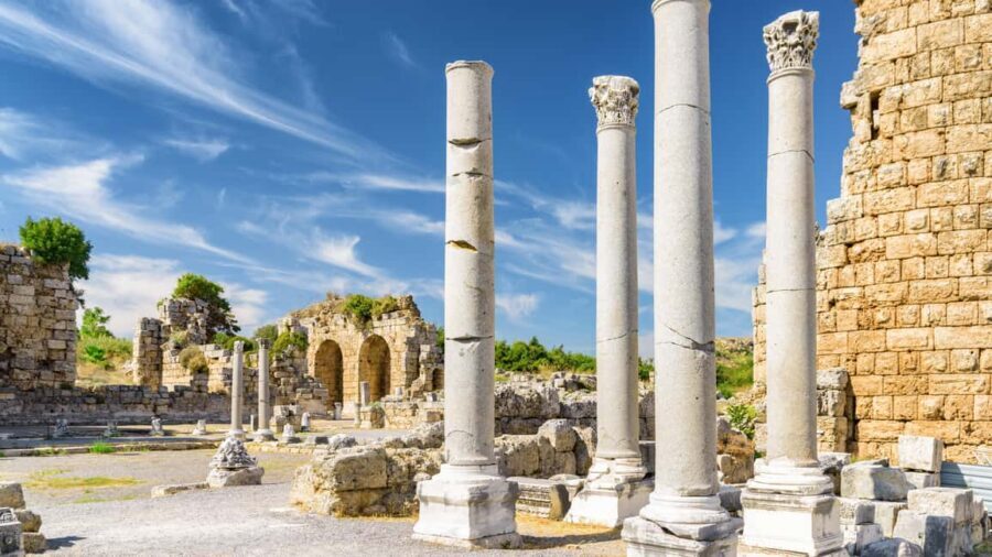 Ancient Perge, Aspendos Amphitheater, Waterfalls Guided Tour - Pickup in Side: How This Day Stays Easy