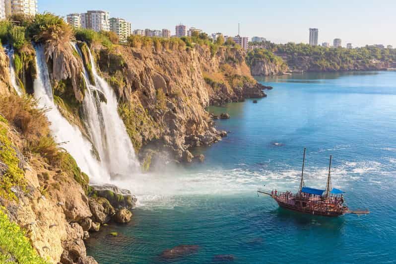Antalya: Beach & Waterfalls Boat Trip w/ Lunch & Soft Drinks - Getting to the port and finding FREEDOM DELUXE