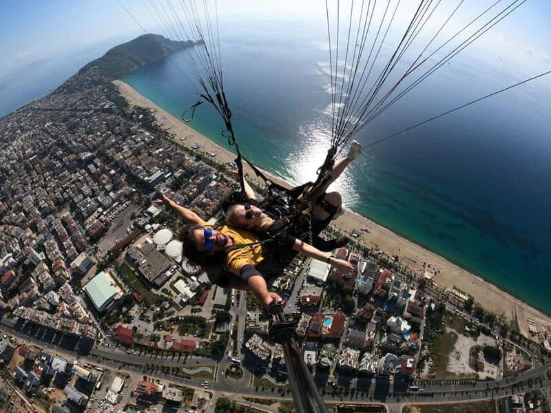 Antalya-Belek-City of Side: Tandem Paragliding With Transfer - Tandem Paragliding Over Alanya: What You Actually Experience