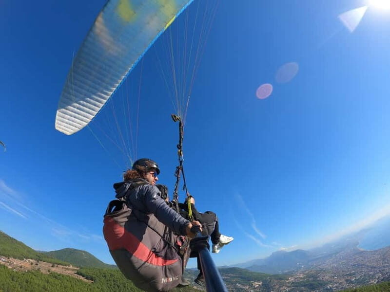 Antalya-Belek-City of Side: Tandem Paragliding With Transfer - Equipment, Certified Guidance, and How “Tandem” Keeps It Real
