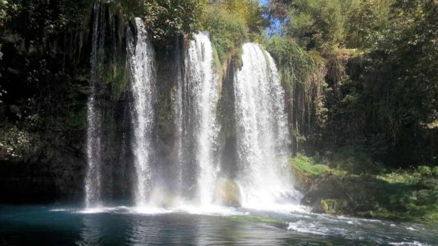 Antalya City Tour, Boat & Majestic Waterfalls And Shopping - Düden Waterfalls: A Classic Spray-and-Rocks Moment