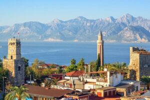 Antalya City Tour with Boat Tour and Waterfalls - Upper Duden Waterfalls: park time, admission included, and lunch reset