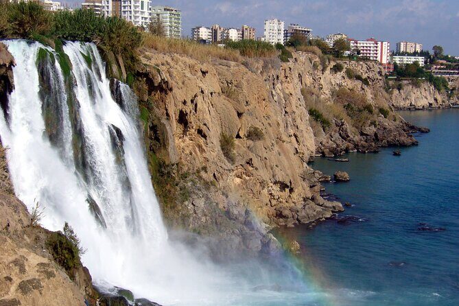 Antalya Full Day City Tour With Waterfalls and Olympos Cable Car - Kaleiçi Marina and Old Town Walk: Hadrian’s Gate to Mosque Area