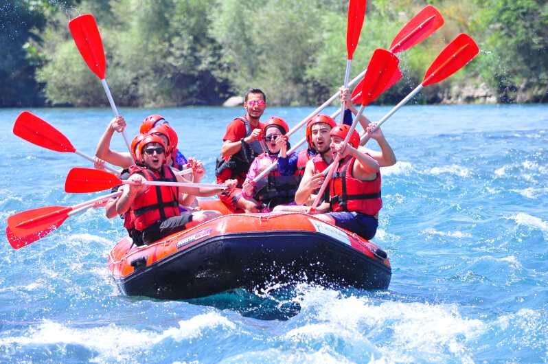Antalya: Full-Day Rafting Tour with Lunch and Transportation - On-the-water expectations: helmets, life jackets, and 10 rapids