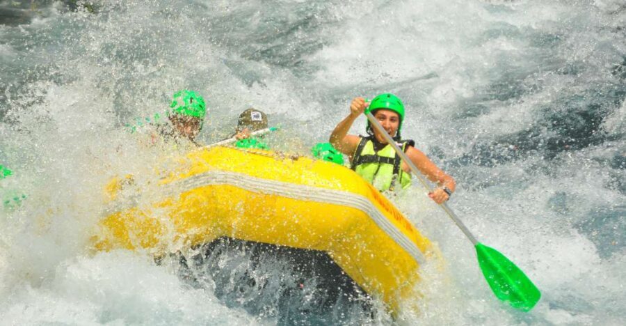 Antalya/Kemer: Koprulu Canyon Whitewater Rafting with Lunch - The main event: 10 rapids, 14 km, and a halfway breather