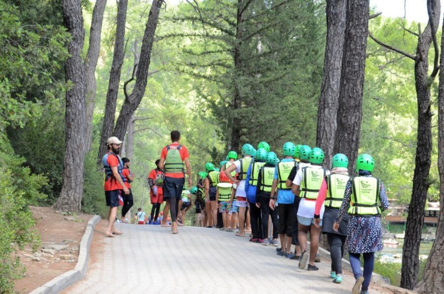 Antalya/Kemer: Koprulu Canyon Whitewater Rafting with Lunch - From Tornado Rafting to the water: your morning flow