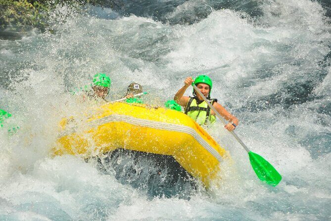 Antalya : Koprulu Canyon Rafting with Lunch and Pick up - Koprulu Canyon rafting: what the 14 km run feels like