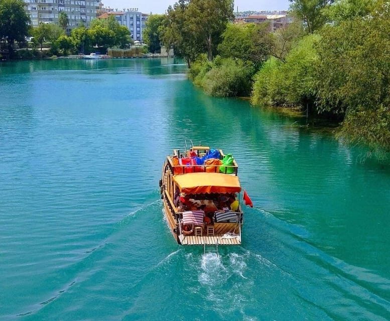 Antalya: Manavgat River Cruise With Waterfall & Bazaar - The Manavgat waterfall stop: photo time, short visit, and realistic expectations