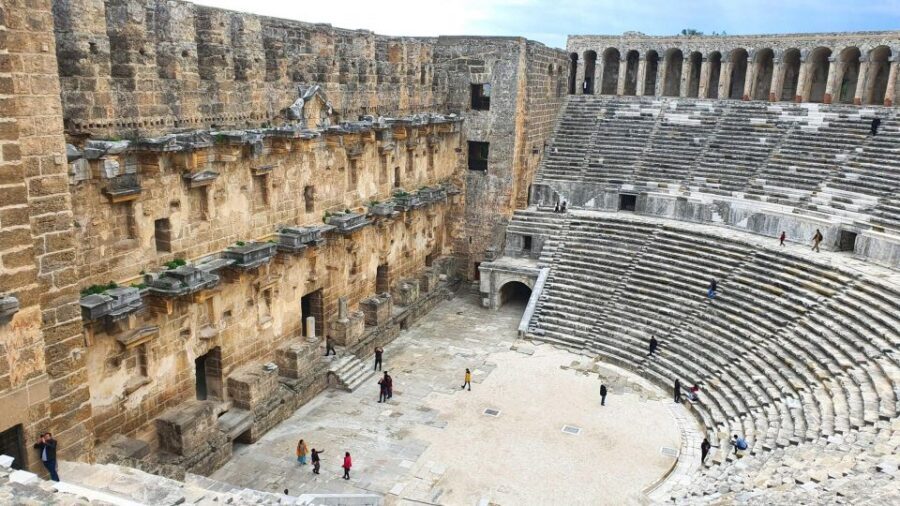 Antalya: Perge, Aspendos & City of Side Day Trip with Lunch - Optional 1-Hour Harbour Boat Ride for Taurus Mountain Views