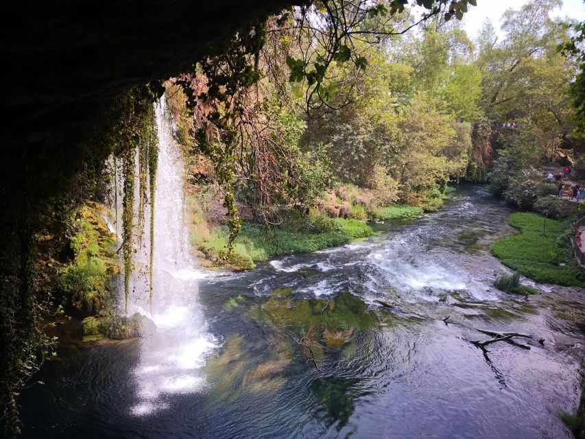 Antalya Photo Tour with Waterfalls, Old City & Boat Trip - Upper Düden waterfall: caves, cascades, and a quick reset