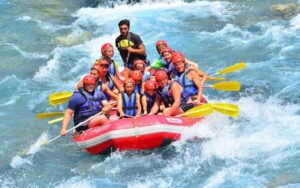 Antalya Rafting, Buggy/Quad, Zipline & Lunch with Swim Break - The timing game: 4.5 to 9 hours, with transfer delays possible