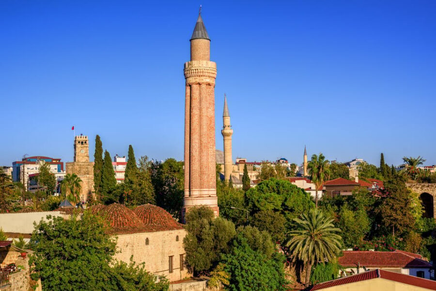 Antalya: Self-Guided Audio City Tour on Your Phone - Yivli Minare Mosque: the landmark you can’t miss