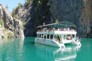 Antalya/Side: Green Canyon Day Trip with Boat Tour and Lunch - Before-lunch swim in the Small Canyon: the best time to cool off