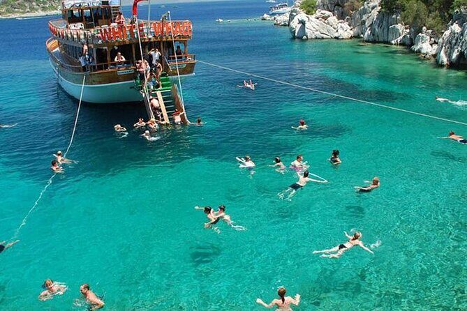 Antalya Suluada Boat Tour (Antalya Maldives) Lunch&Transfer - Pebble beaches and swim comfort: what to bring for easy entry