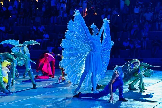 Antalya to Land of Legends Night Show + Private Transfer - The synchronized fountain show (water + light + music)