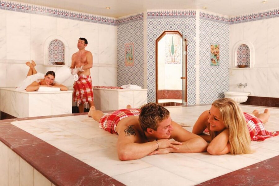 Antalya: Turkish Bath Experience with Oil Massage - Entering the routine: hot room, sauna, and lockers
