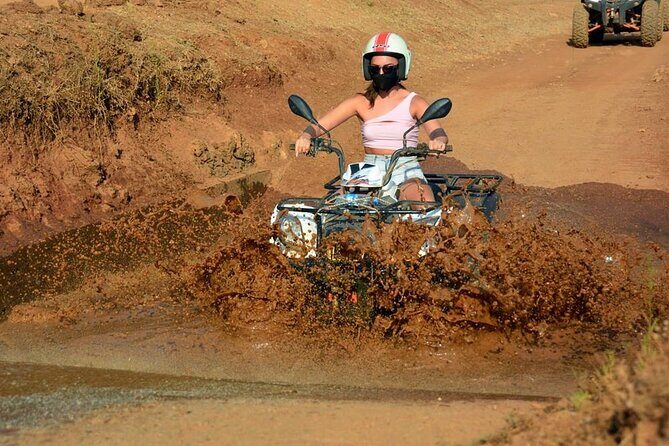 ATV Quad Safari Tour with Roundtrip Transfer from Alanya - Turkish Mediterranean Coast stop on the way back: what that 45 minutes usually means
