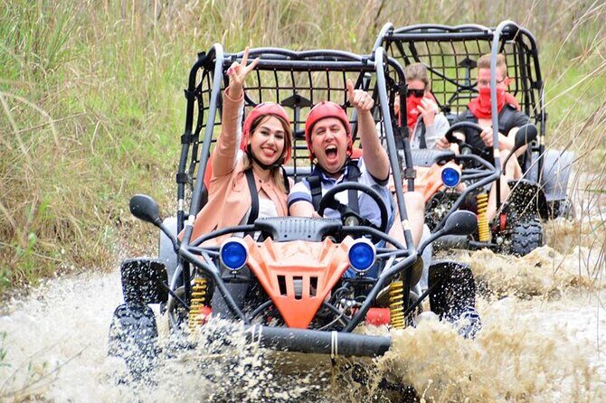 Belek Combo Tour 3 in 1 Rafting Buggy Zipline With Lunch - Lunch timing: included, but don’t assume it’s right away