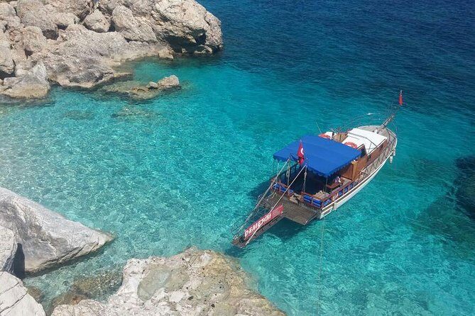 Boat trip from Adrasan to Suluada island, Antalya region - Suluada island time: swimming bays and rock grottos