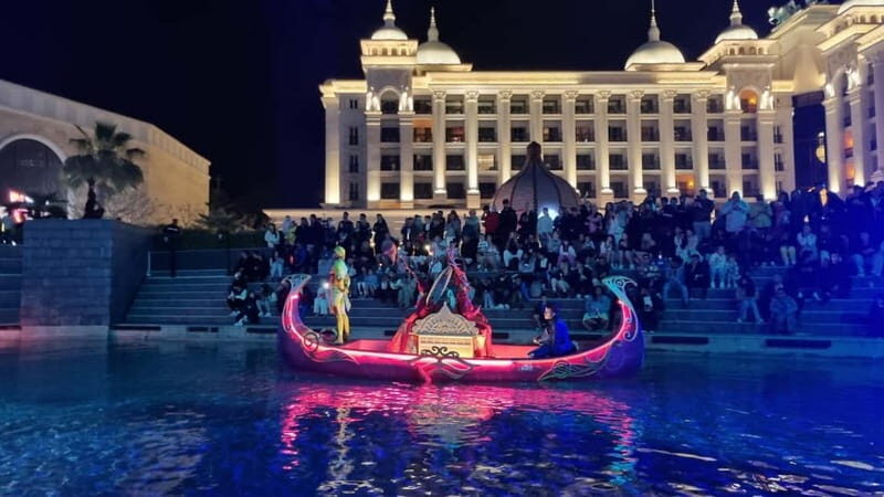 City of Belek: The Land of Legends Night Show - Land of Legends after sunset in Belek: what you’re really paying for