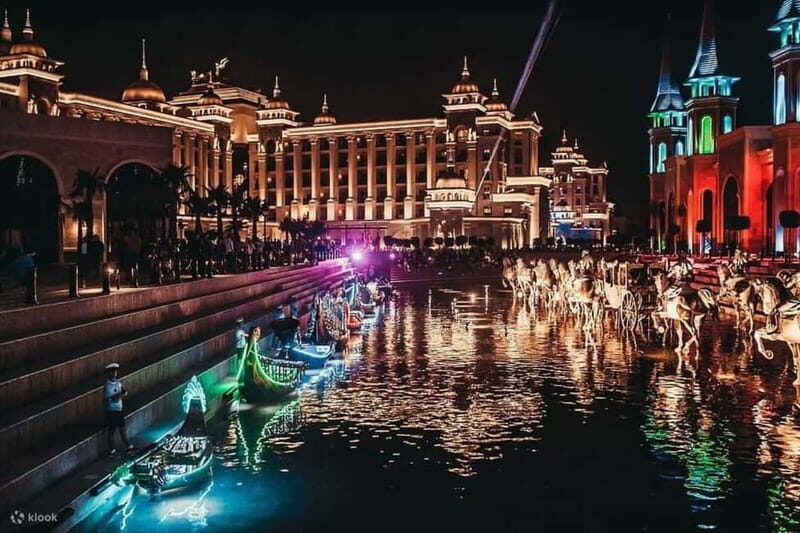 City of Belek: The Land of Legends Night Show - Story characters in the open-air mall: photo stops without the pressure