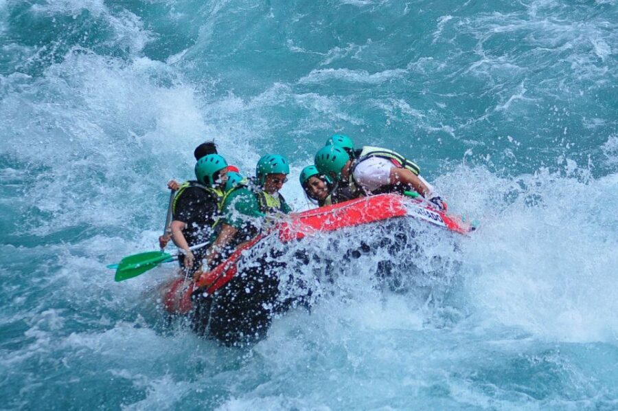 City of Side/Alanya: Koprulu Canyon Rafting Tour with Lunch - The main run: 10 rapids, swimming spots, and a halfway reset