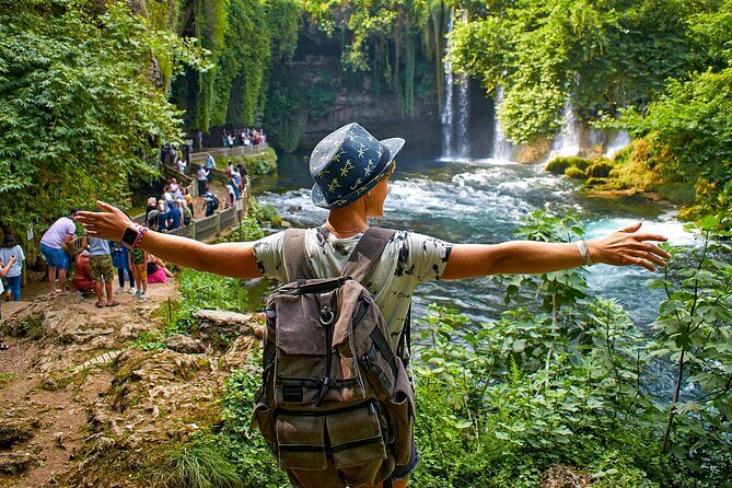 City of Side: Antalya City Tour w/Boat Trip, Old Town & Waterfall - Side to Antalya in One Long Day: Time, Pickup, and Group Size