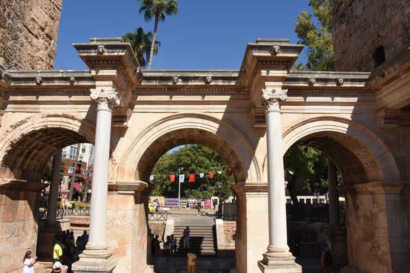 City of Side: City Tour including Waterfalls and Cable Car - Side to Antalya: what the bus morning feels like