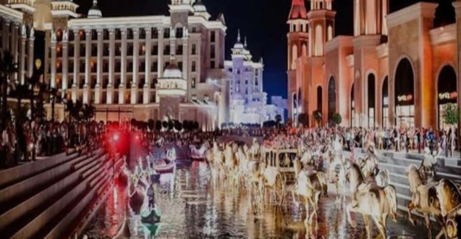 City of Side: Land of Legends Night Show & Hotel Transfer - The night show: fairy-tale characters, cartoon energy, and camera moments