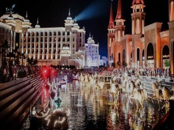 City of Side: Land of Legends Night Show & Hotel Transfer - What to bring so the evening stays comfortable