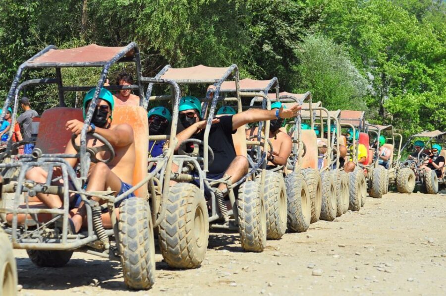 City of Side: Rafting, Zipline, Jeep, Buggy and Quad Combo - Getting to Köprülü Canyon From Side: Pickup That Actually Works