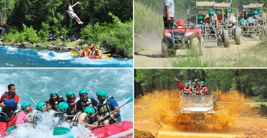 City of Side: Rafting, Zipline, Jeep, Buggy and Quad Combo - Price and What You Get for Around $26