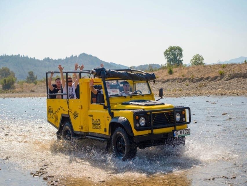City of Side: Rafting, Zipline, Quad & Jeep (Buggy Optional) - Lunch, swimming, and photo stops: small parts that affect your whole day
