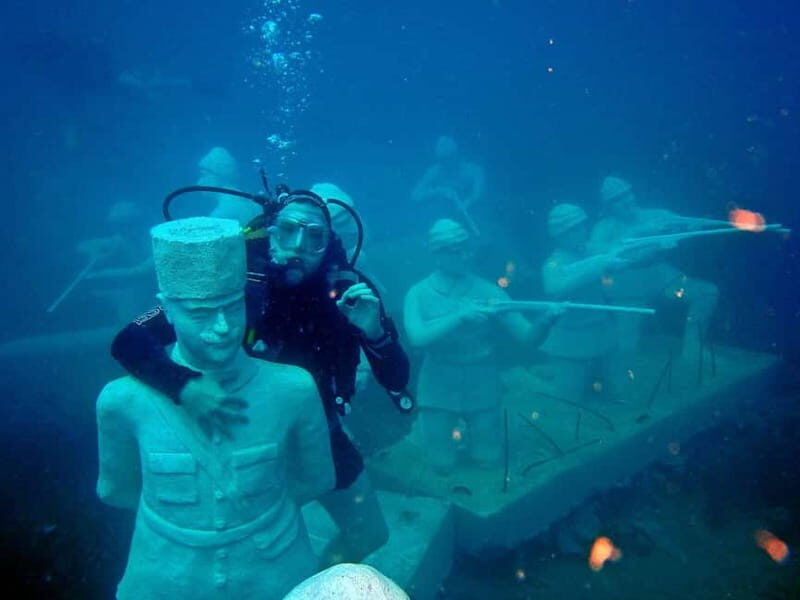 City of Side: Scuba Diving Underwater Museum with Pickup - The Boat Briefing: Oxygen Tubes and Sign Language Before You Go