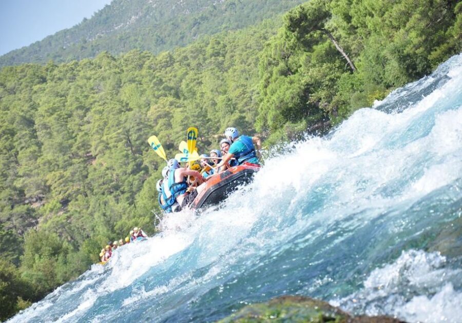City of Side: Whitewater Rafting in Koprulu Canyon - On the water: paddling rhythm, swim stops, and wet-but-safe fun