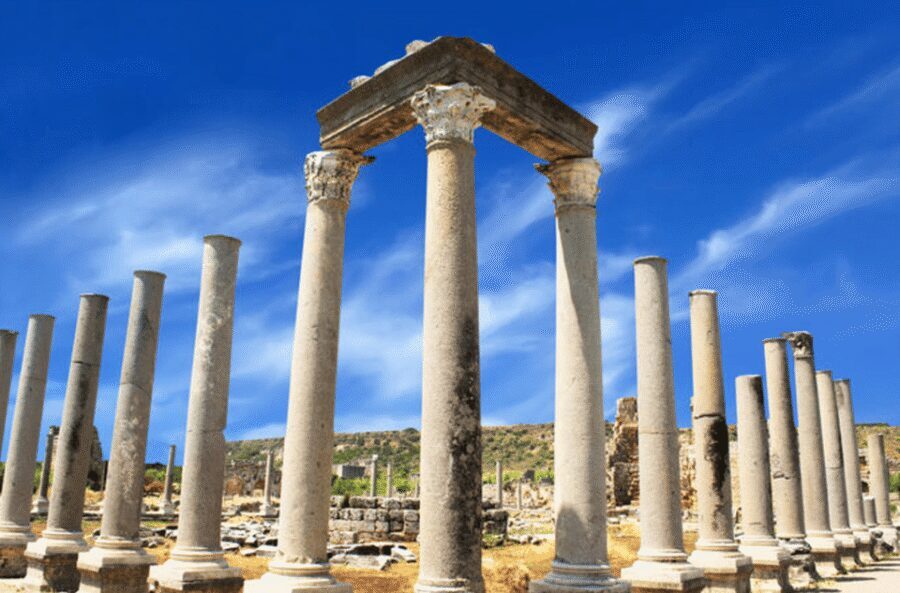 Day Tour of Ancient Roman Sites with Lunch and Guide - Side (Seeday): Temple of Apollo, Roman Baths, and a Big Theater